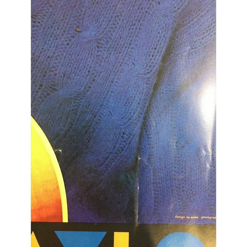 Vtg 1981 James Taylor Record Store Promo Poster Dad Loves His Work - Picture 6 of 12